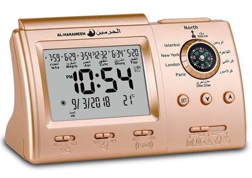 Muslim azan table - muslim,