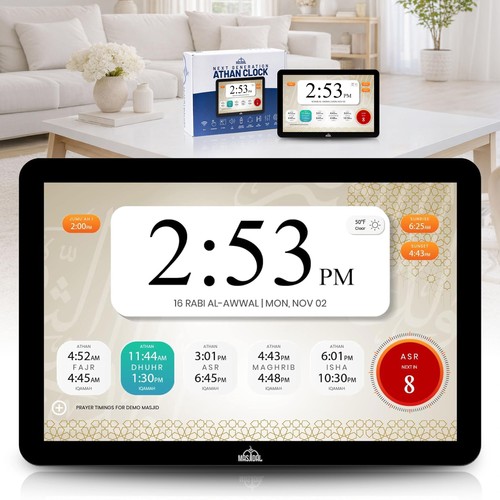 Smart wifi digital azan - wifi,