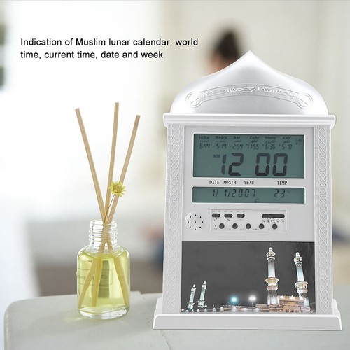 Muslim islamic praying clock - praying,