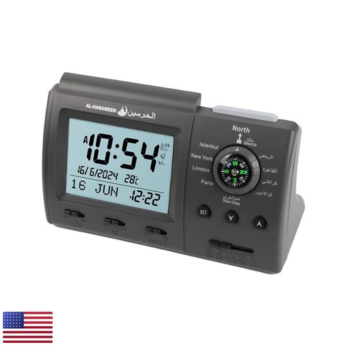 Hitopin azan table clock black - hitopin,