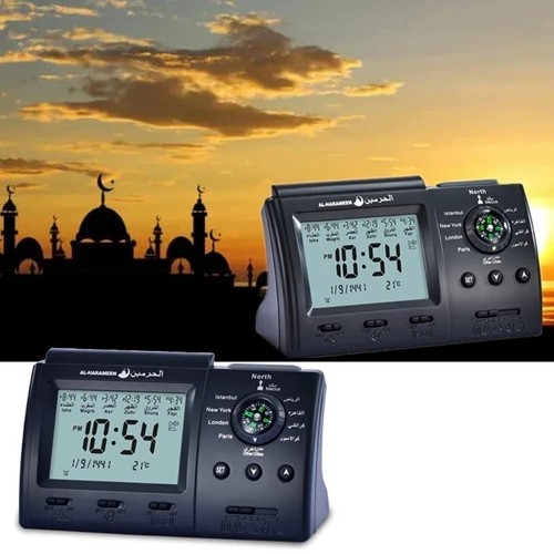 Muslim azan table clock - table, clock,azan
