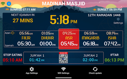 Azan clock for home - clock,