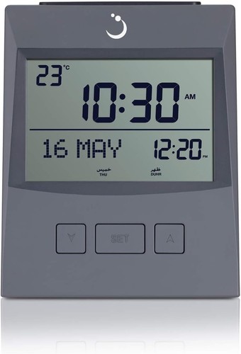 Azan clock table - table,