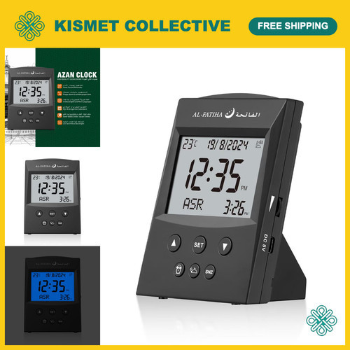 Digital azan clock automatic - digital,