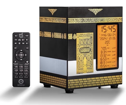 Kaaba shaped azan clock - azan,