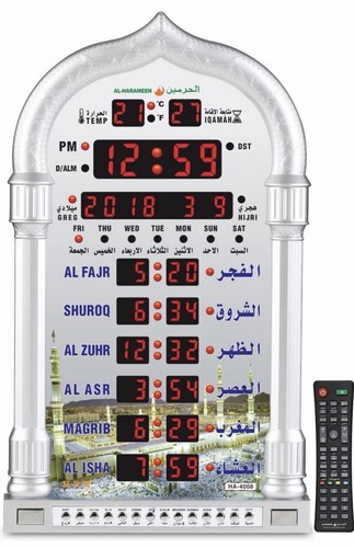 Digital azan clock led - azan,